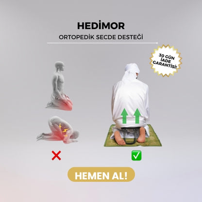 Hedimor & ŞifaSecde Ortopedik Secde Desteği