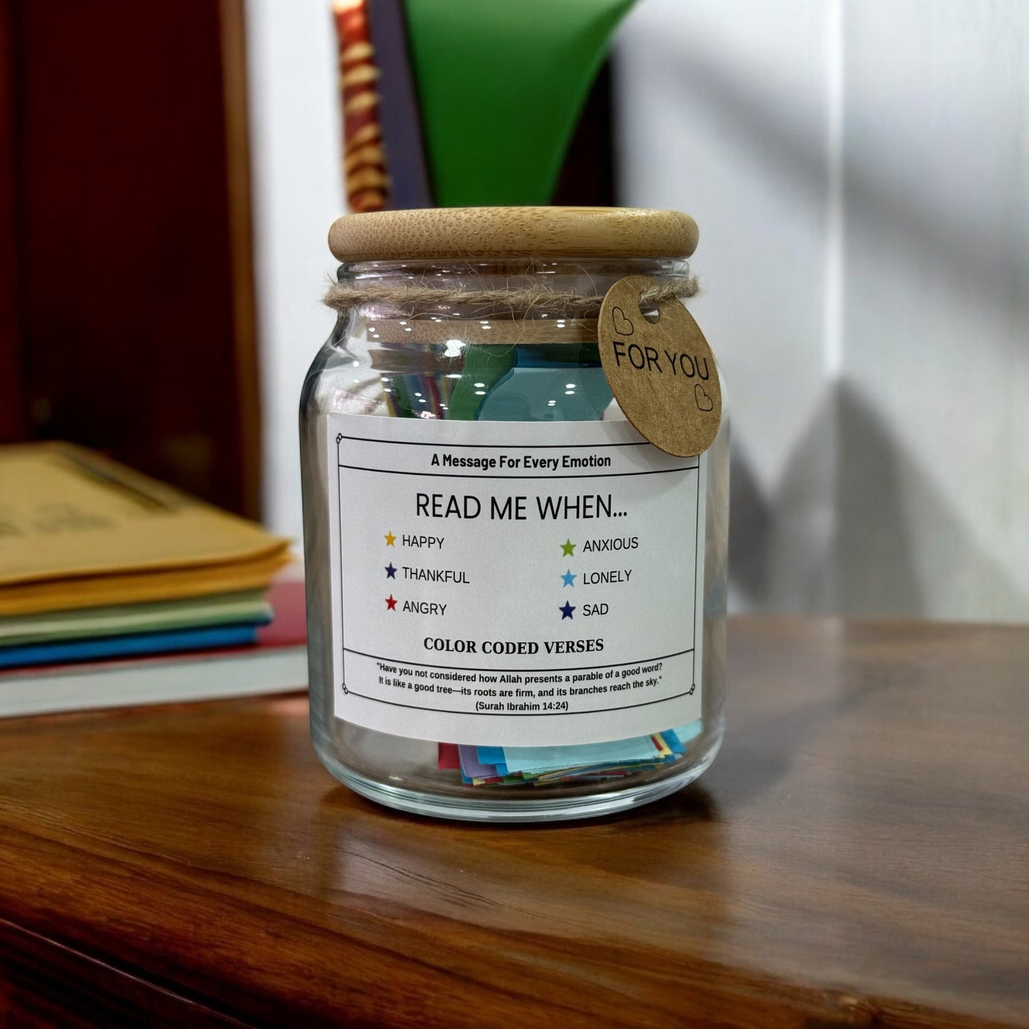 Spiritual Verse Jar (60+ Inspiring Verses)