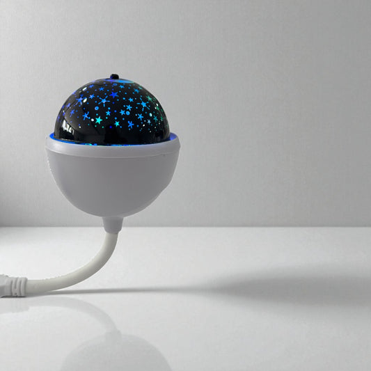 USB Girişli Küçük Boy Galaxy Projektör – Evde Yıldızlar Altında Bir Gece