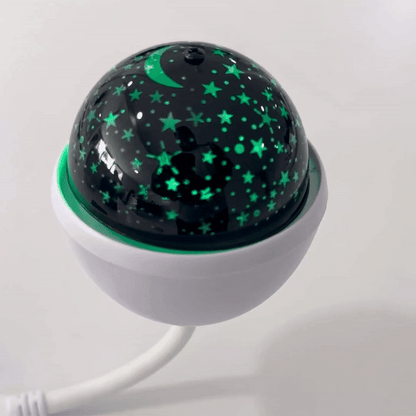 USB Girişli Küçük Boy Galaxy Projektör – Evde Yıldızlar Altında Bir Gece